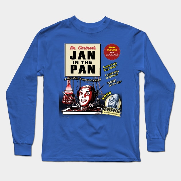 Jan in the Pan Long Sleeve T-Shirt by marlowinc